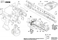 Bosch 0 602 492 446 EXACT 610 Cordless Screw Driver Spare Parts